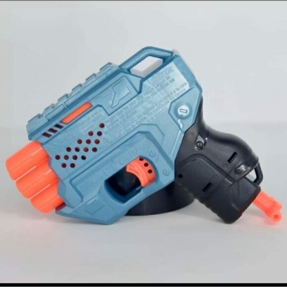 Nerf Elite 2.0 Trio  Gun - NERF N-Strike Elite Tactical Vest Black Orange - Picture 2 of 3